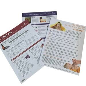 Young Living Essential Oils Information Sheets Bundle